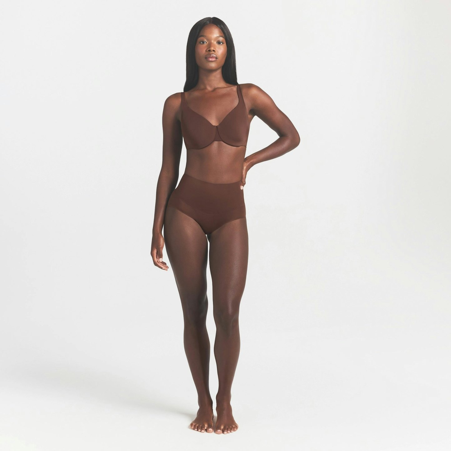 SMOOTHING INTIMATES UNLINED MINIMIZER BRA - COCOA - image 25