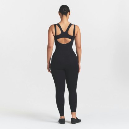 NikeSKIMS MATTE CORSET 29" ONE PIECE - OBSIDIAN - image 9