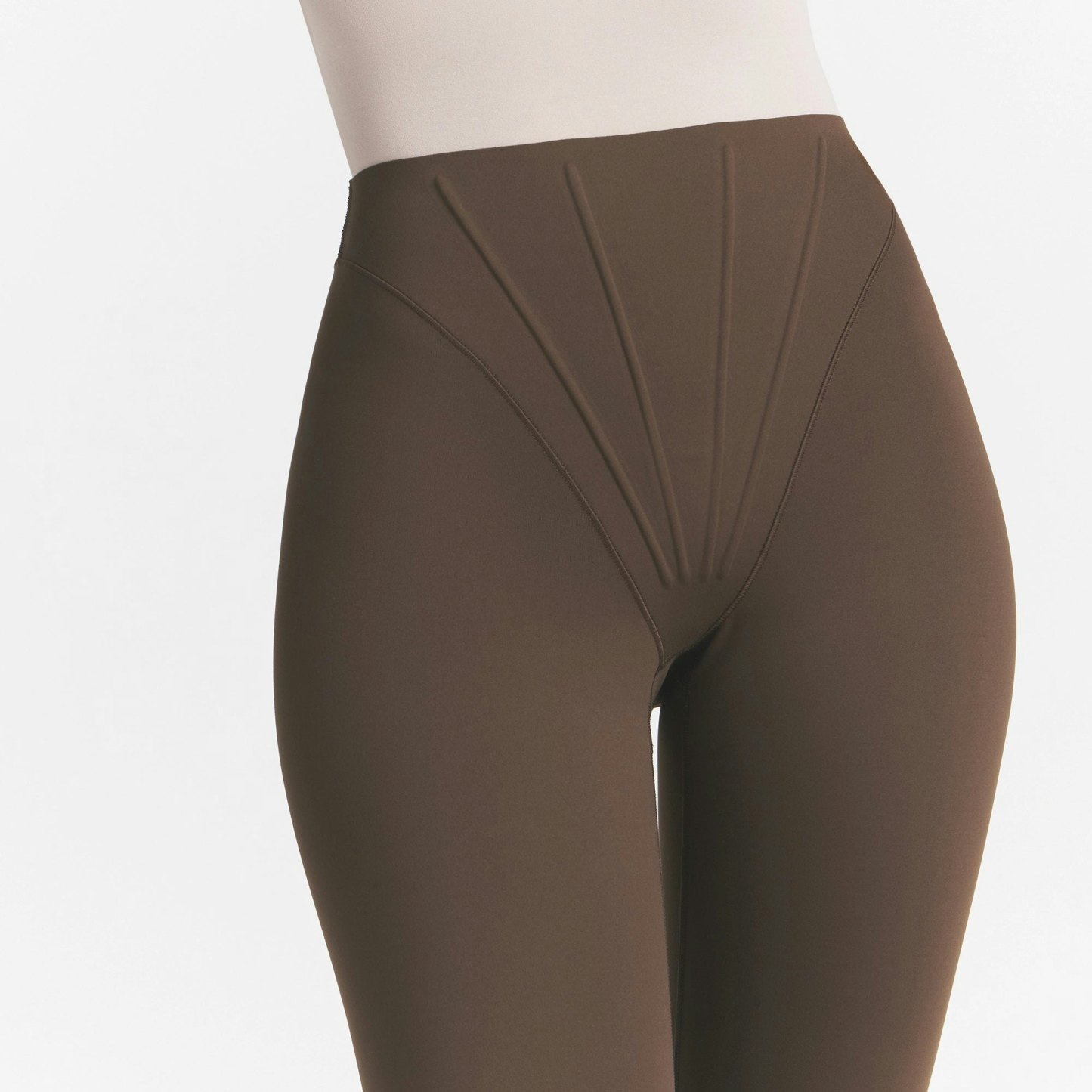 NikeSKIMS MATTE CORSET 26" LEGGING - DARK SEPIA - image 15