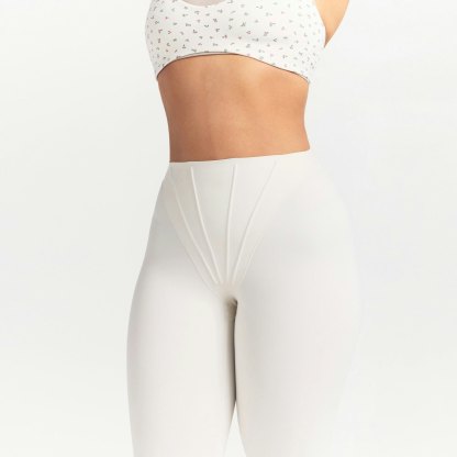 NikeSKIMS MATTE CORSET 26" LEGGING - IVORY - image 8