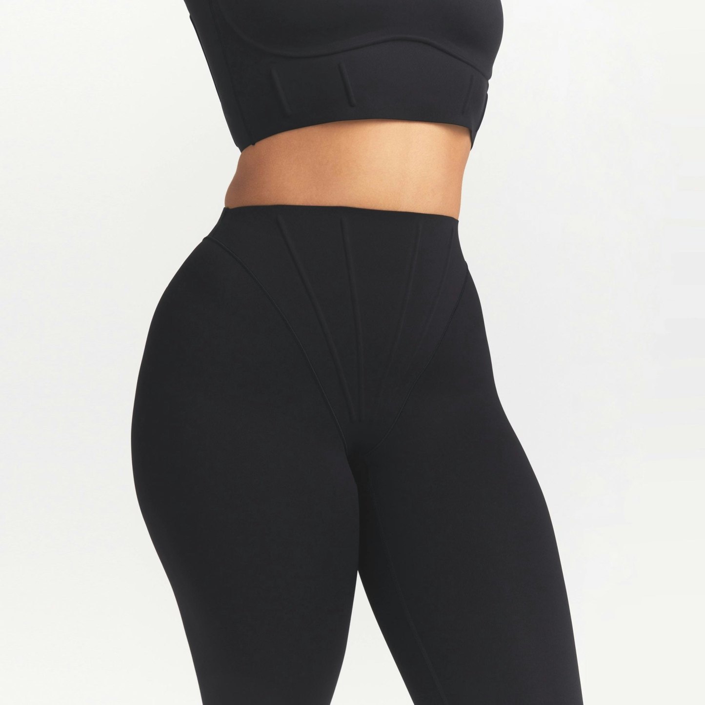 NikeSKIMS MATTE CORSET 26" LEGGING - OBSIDIAN - image 2