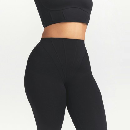 NikeSKIMS MATTE CORSET 26" LEGGING - OBSIDIAN - image 2