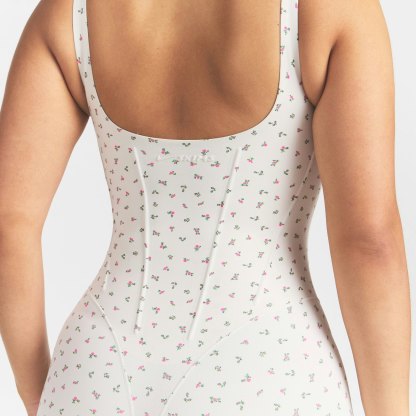 NikeSKIMS MATTE CORSET 2" ONE PIECE - DITSY FLORAL PRINT - image 16