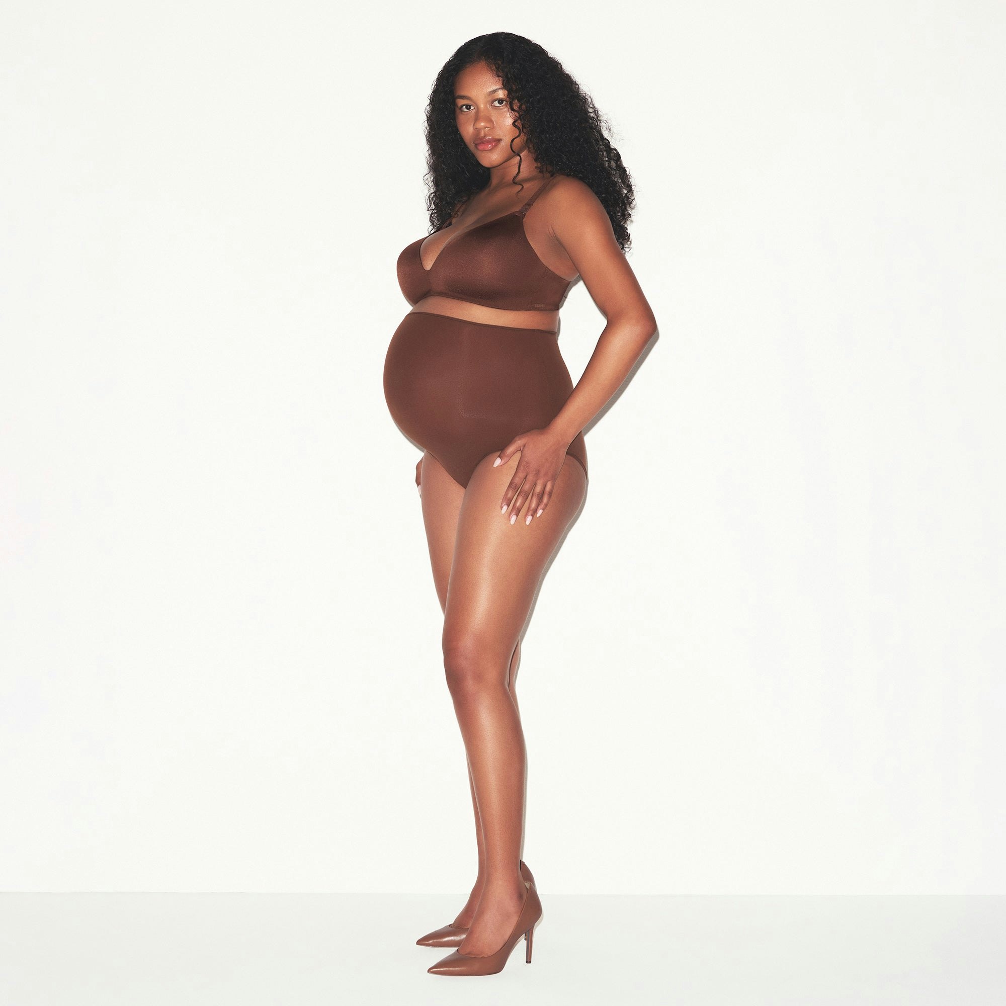 WIRELESS FORM MATERNITY NURSING BRA - COCOA - image 30