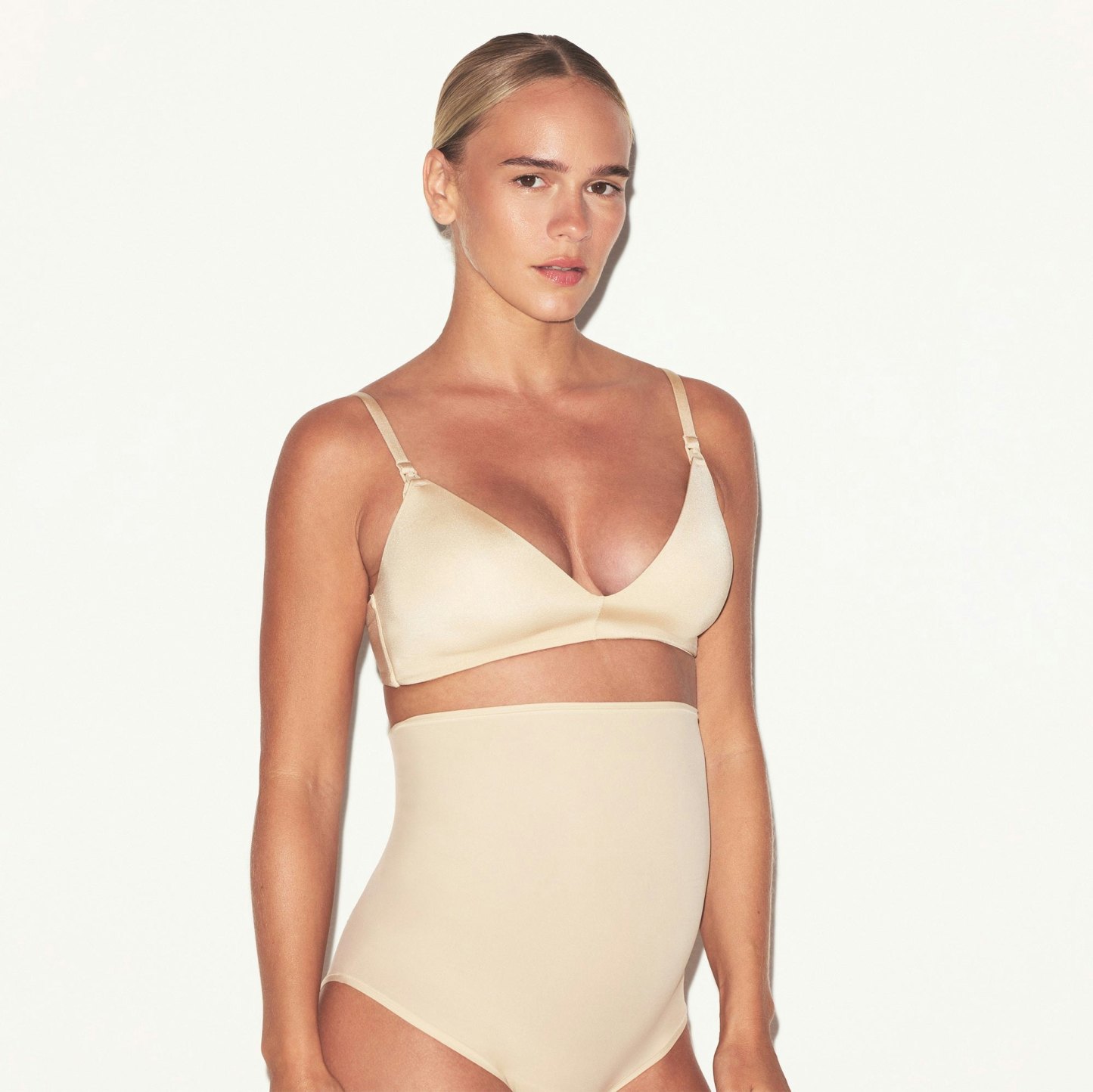 WIRELESS FORM MATERNITY NURSING BRA - SAND - image 8