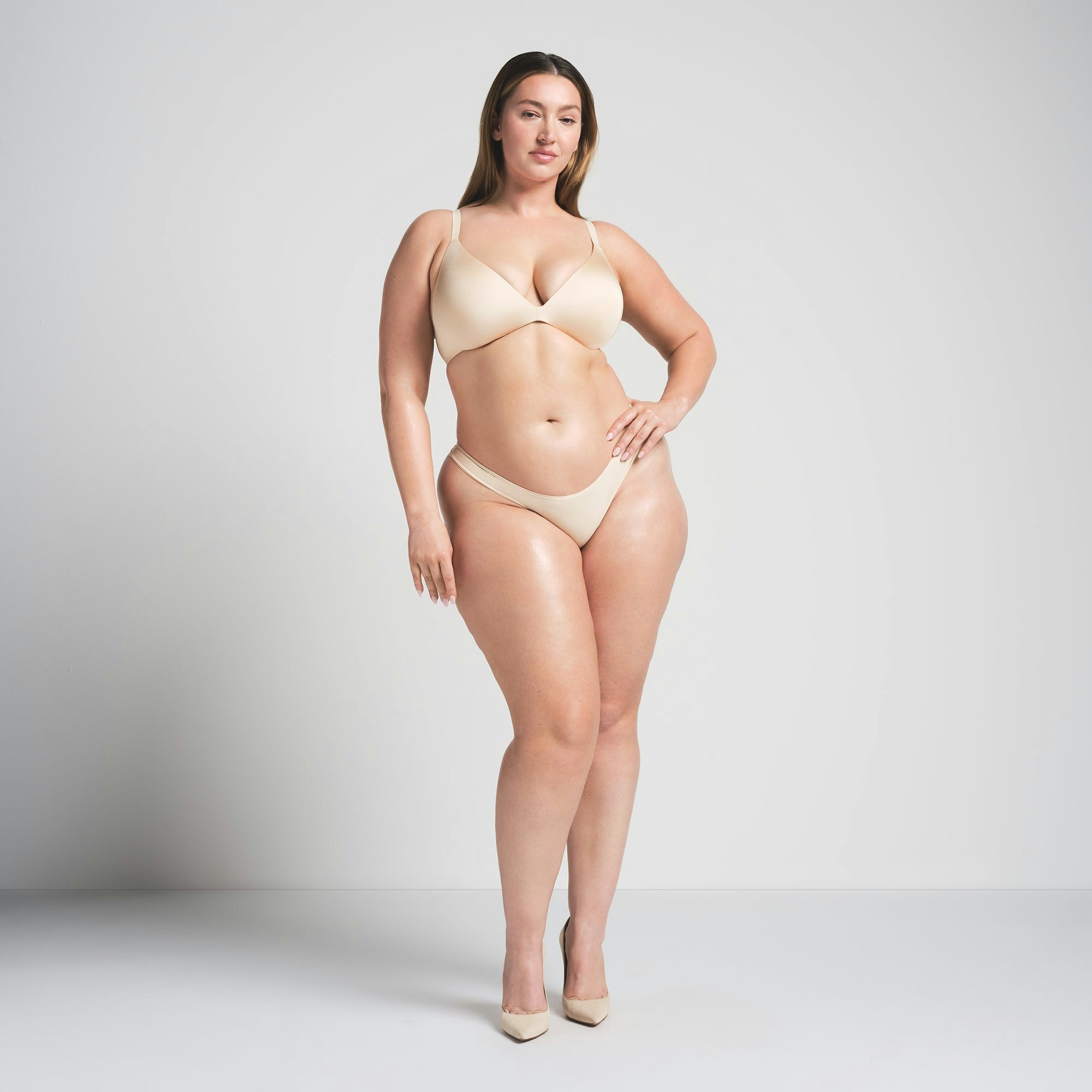 WIRELESS FORM SUPER PUSH-UP BRA - SAND - image 9