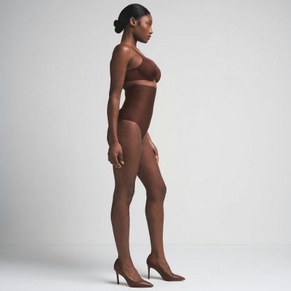 SKIMS BODY CORE SCULPT HIGH-WAISTED BRIEF - COCOA