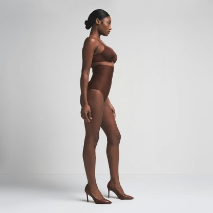 SKIMS BODY CORE SCULPT HIGH-WAISTED BRIEF - COCOA