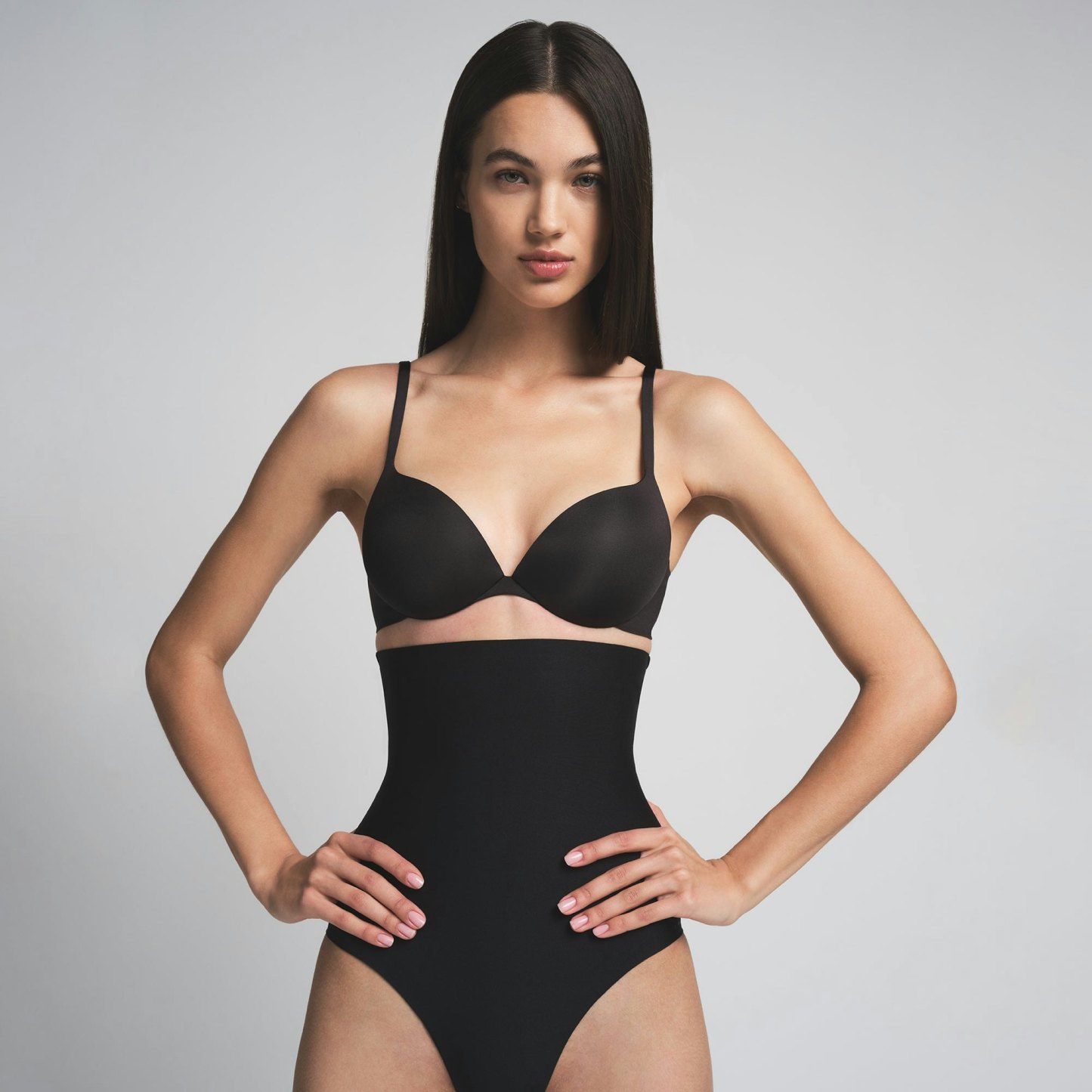 SKIMS BODY CORE SCULPT HIGH-WAISTED BRIEF - ONYX