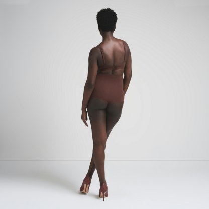 FITS EVERYBODY MATERNITY HIGH-WAISTED BRIEF - COCOA