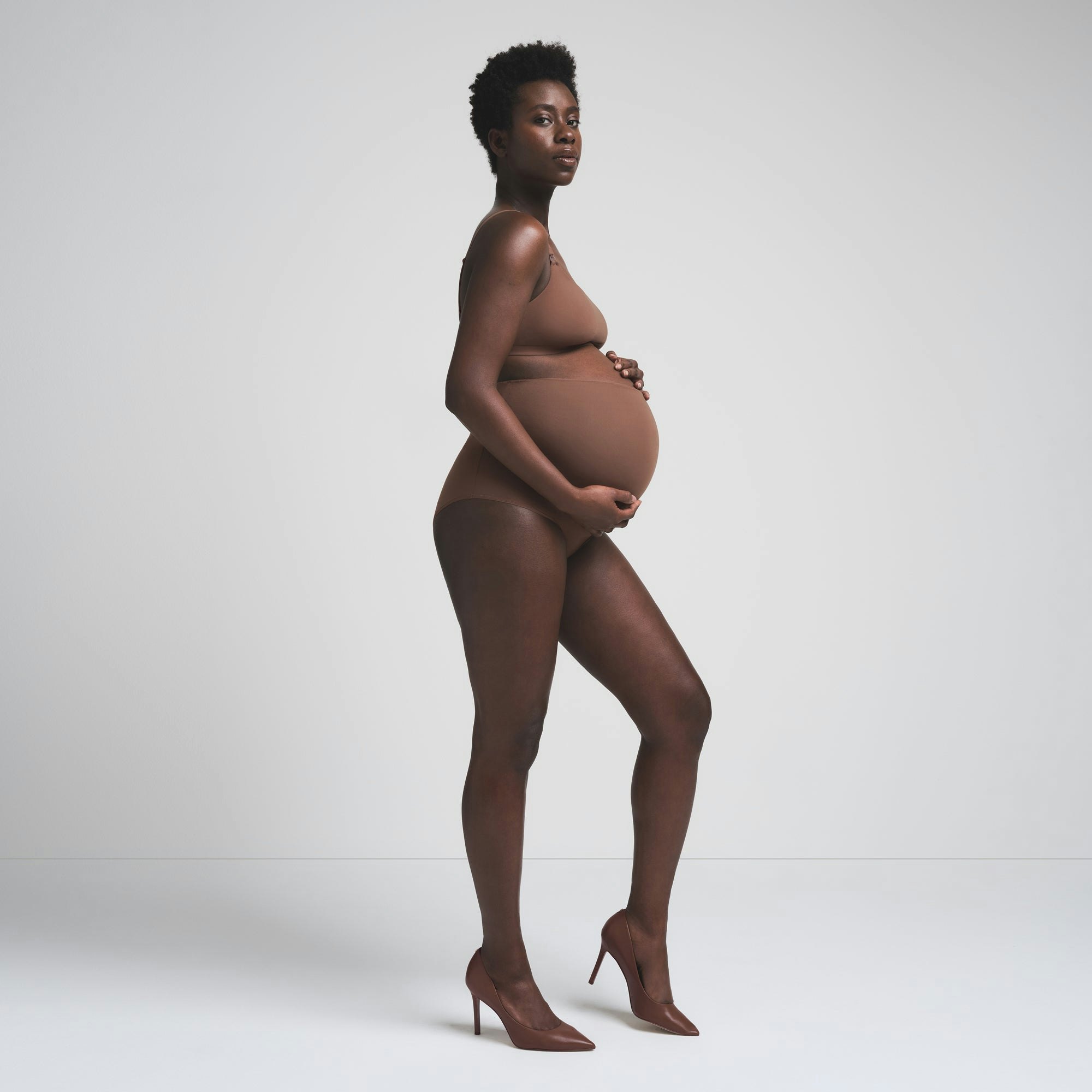 FITS EVERYBODY MATERNITY HIGH-WAISTED BRIEF - JASPER