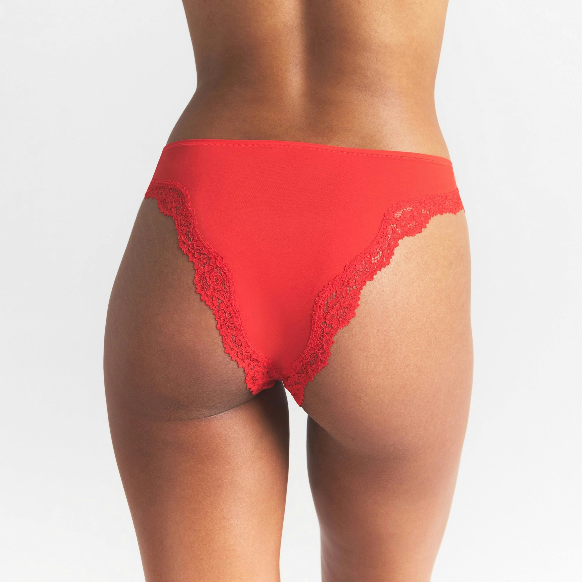 FITS EVERYBODY LACE CHEEKY TANGA 5-PACK - SKETCHED HEARTS MULTI