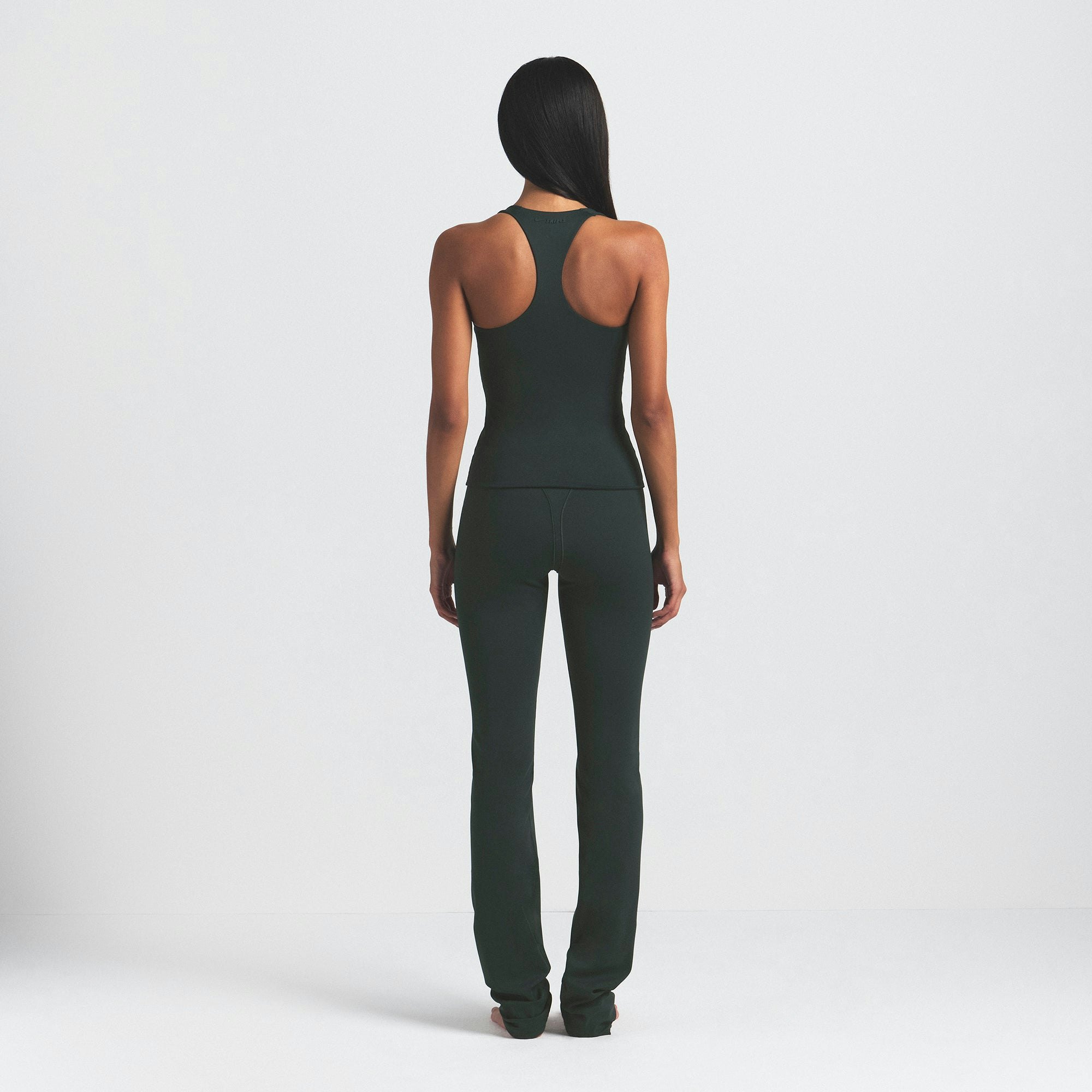 NikeSKIMS MATTE V-LINE 39" STRAIGHT LEGGING - DARK TEAL - image 15