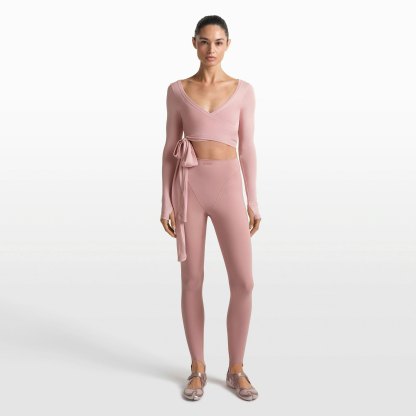 NikeSKIMS MATTE V-LINE STIRRUP LEGGING - HIMALAYAN - image 17