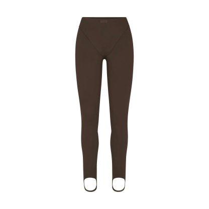 NikeSKIMS MATTE V-LINE STIRRUP LEGGING - DARK SEPIA - image 16