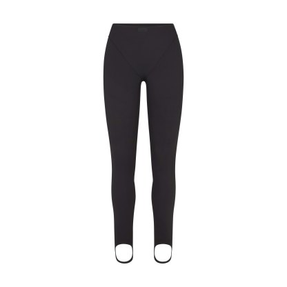 NikeSKIMS MATTE V-LINE STIRRUP LEGGING - OBSIDIAN - image 8
