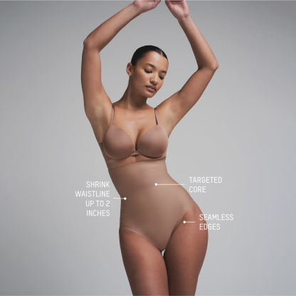SKIMS BODY CORE SCULPT HIGH-WAISTED BRIEF - ONYX