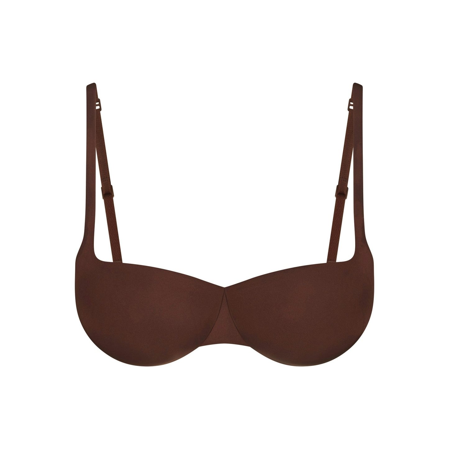 SKIMS ULTIMATE BALCONETTE PUSH-UP BRA - COCOA - image 35