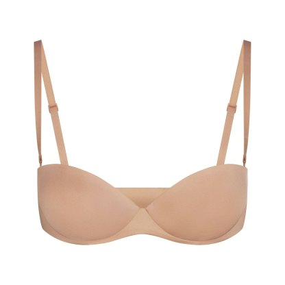 SKIMS ULTIMATE STRAPLESS PUSH-UP BRA - CLAY - image 21