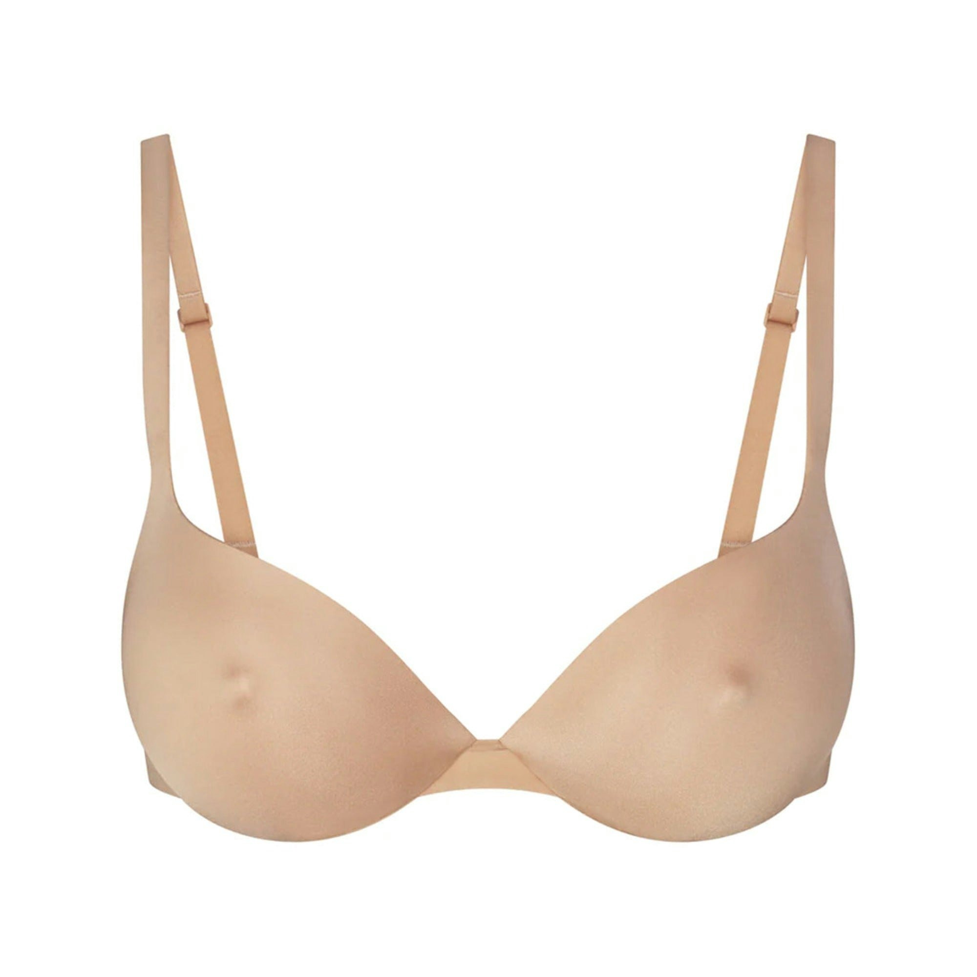 SKIMS ULTIMATE NIPPLE PUSH-UP BRA - CLAY - image 8
