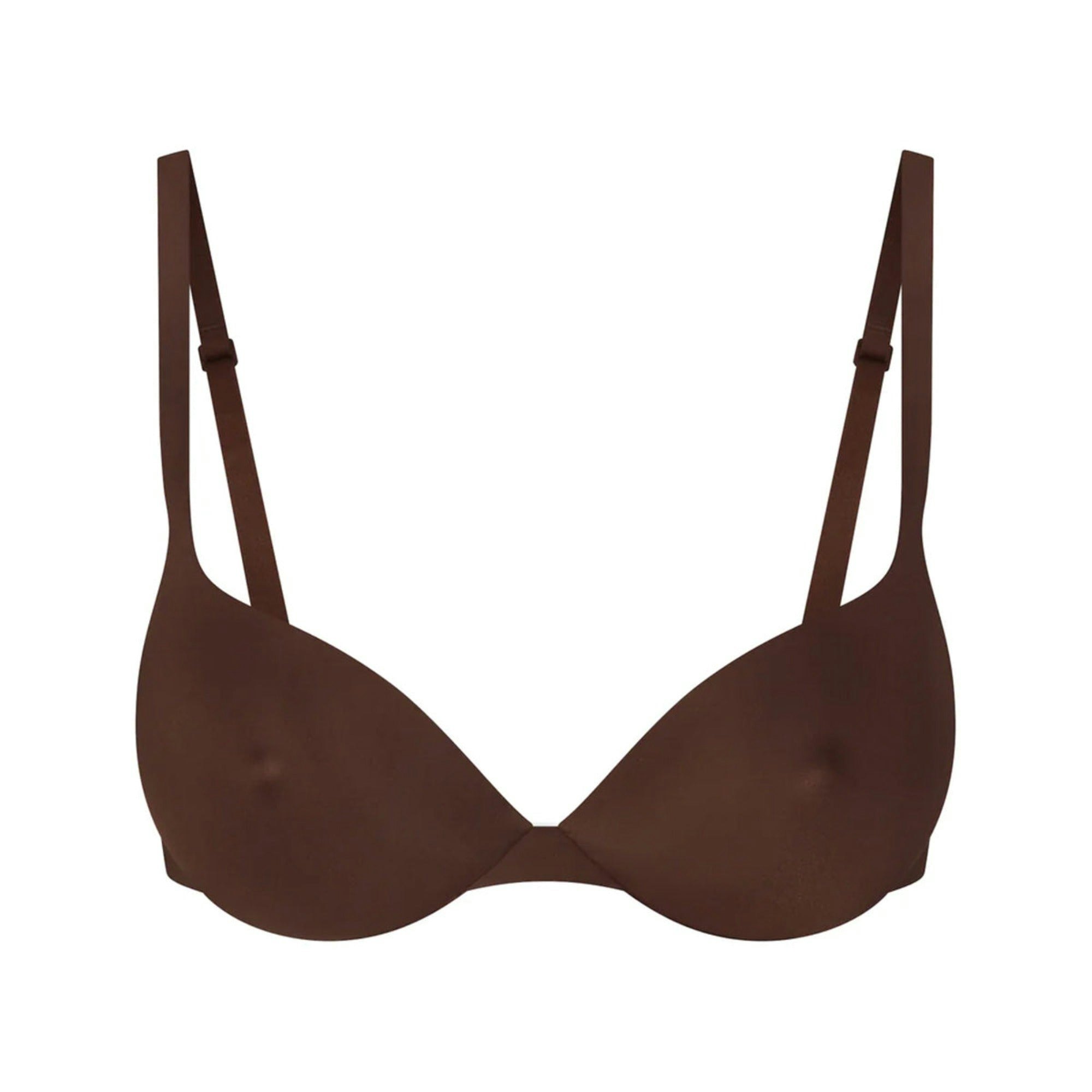 SKIMS ULTIMATE NIPPLE PUSH-UP BRA - COCOA - image 42