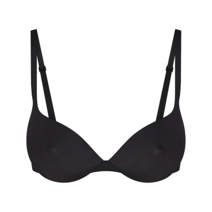 SKIMS ULTIMATE NIPPLE PUSH-UP BRA - ONYX - image 50