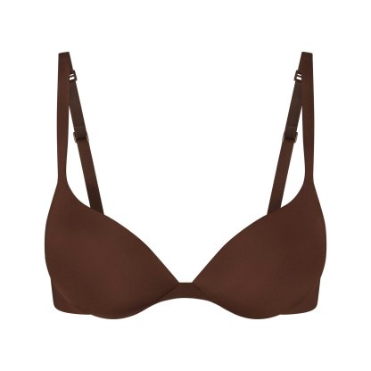 SKIMS ULTIMATE TEARDROP PUSH-UP BRA - COCOA - image 38