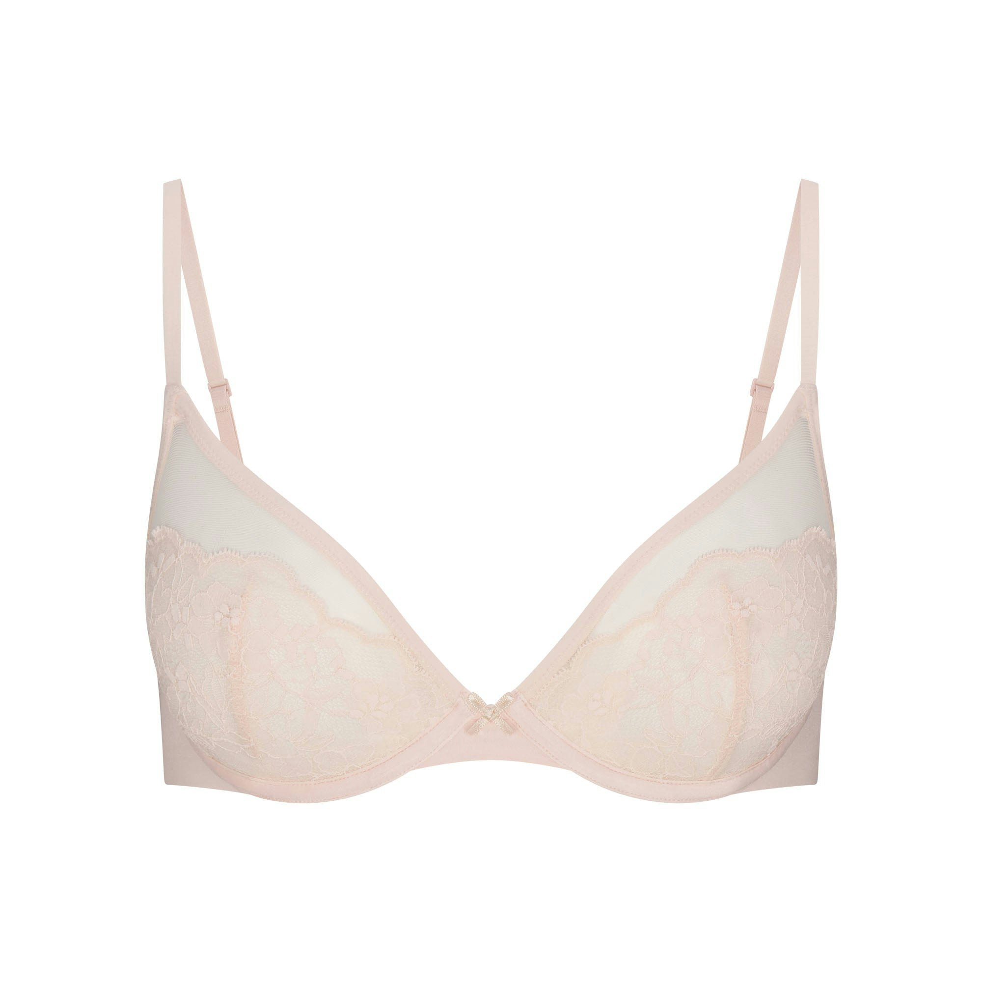 SKIMS LACE UNLINED DEMI BRA - PRIMROSE - image 15