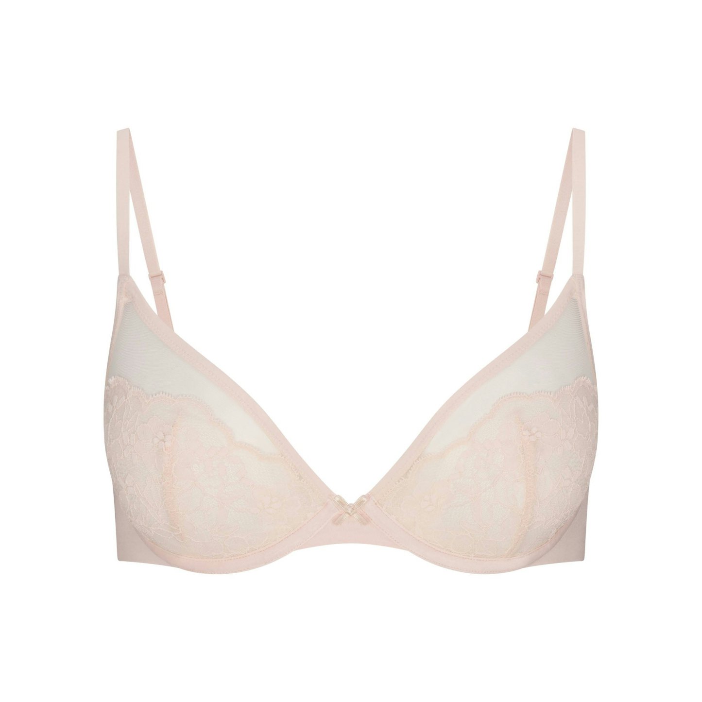 SKIMS LACE UNLINED DEMI BRA - PRIMROSE - image 15