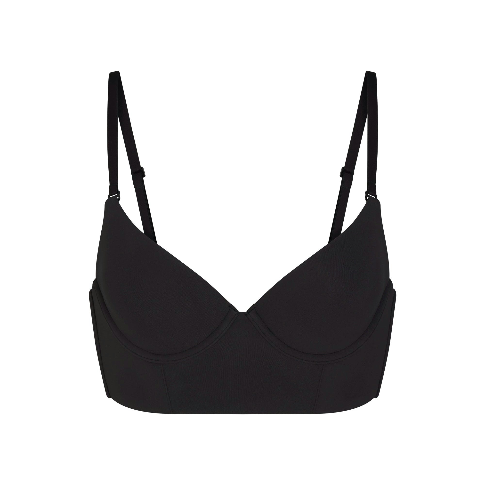 FITS EVERYBODY LOW BACK LONGLINE BRA - ONYX - image 40