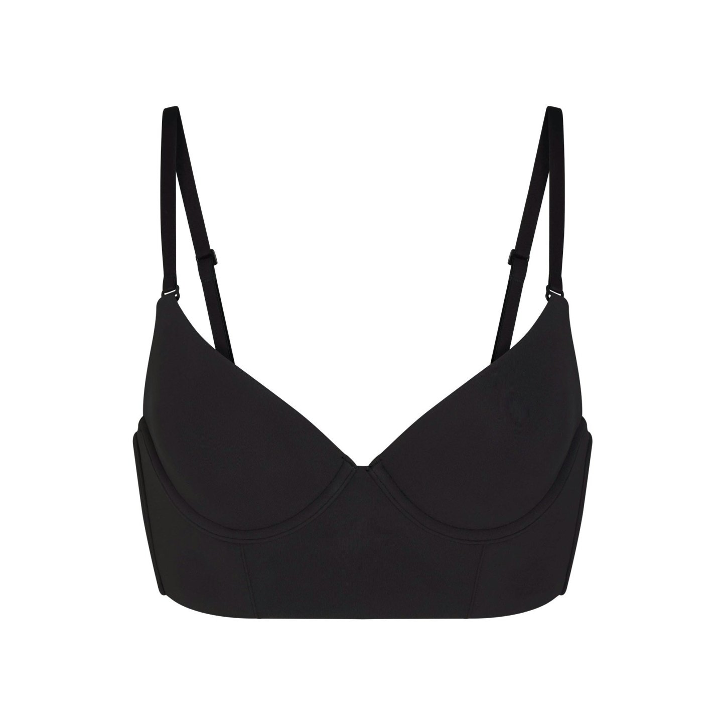 FITS EVERYBODY LOW BACK LONGLINE BRA - ONYX - image 40