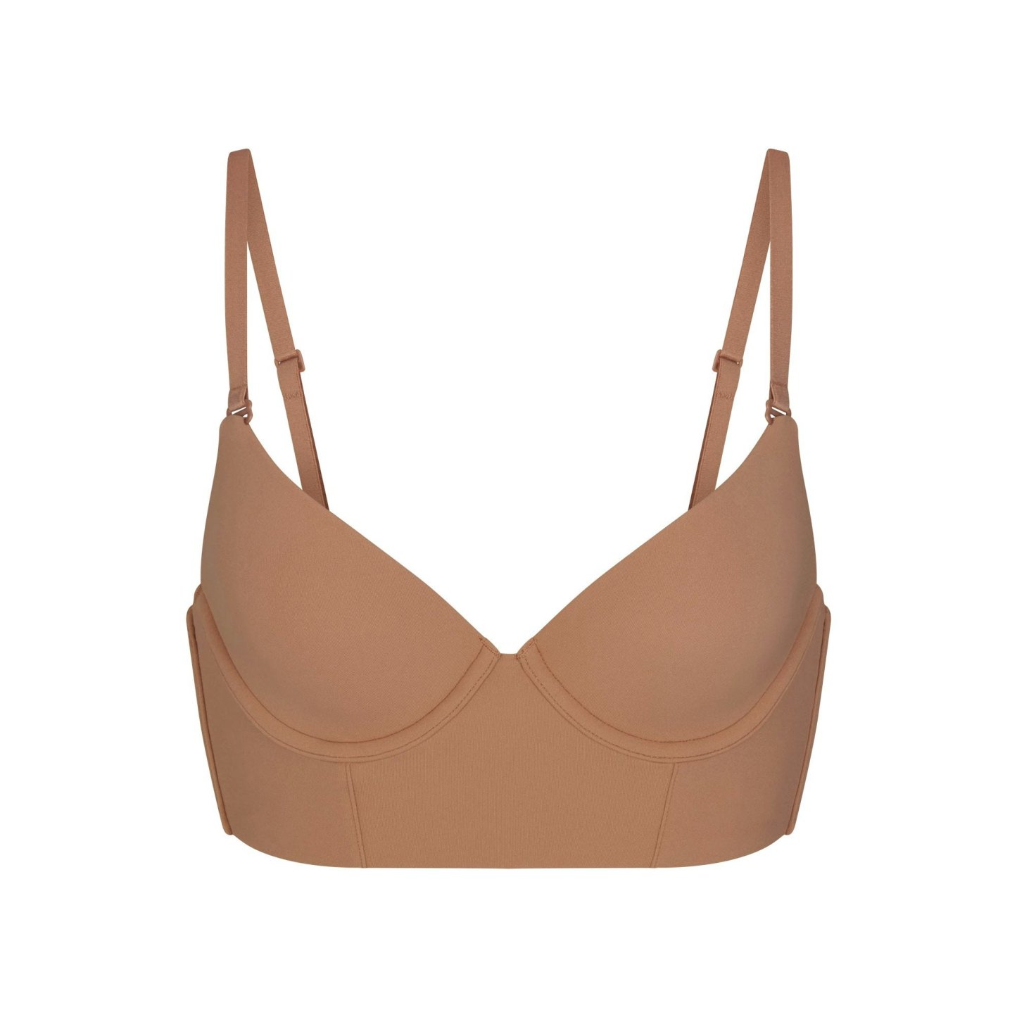 FITS EVERYBODY LOW BACK LONGLINE BRA - SIENNA - image 19