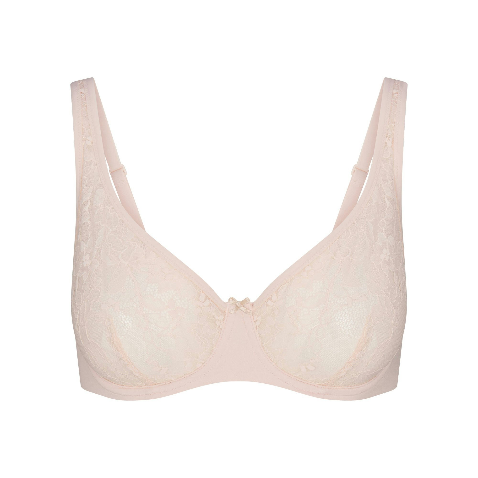 SKIMS LACE UNLINED MINIMIZER BRA - PRIMROSE - image 5