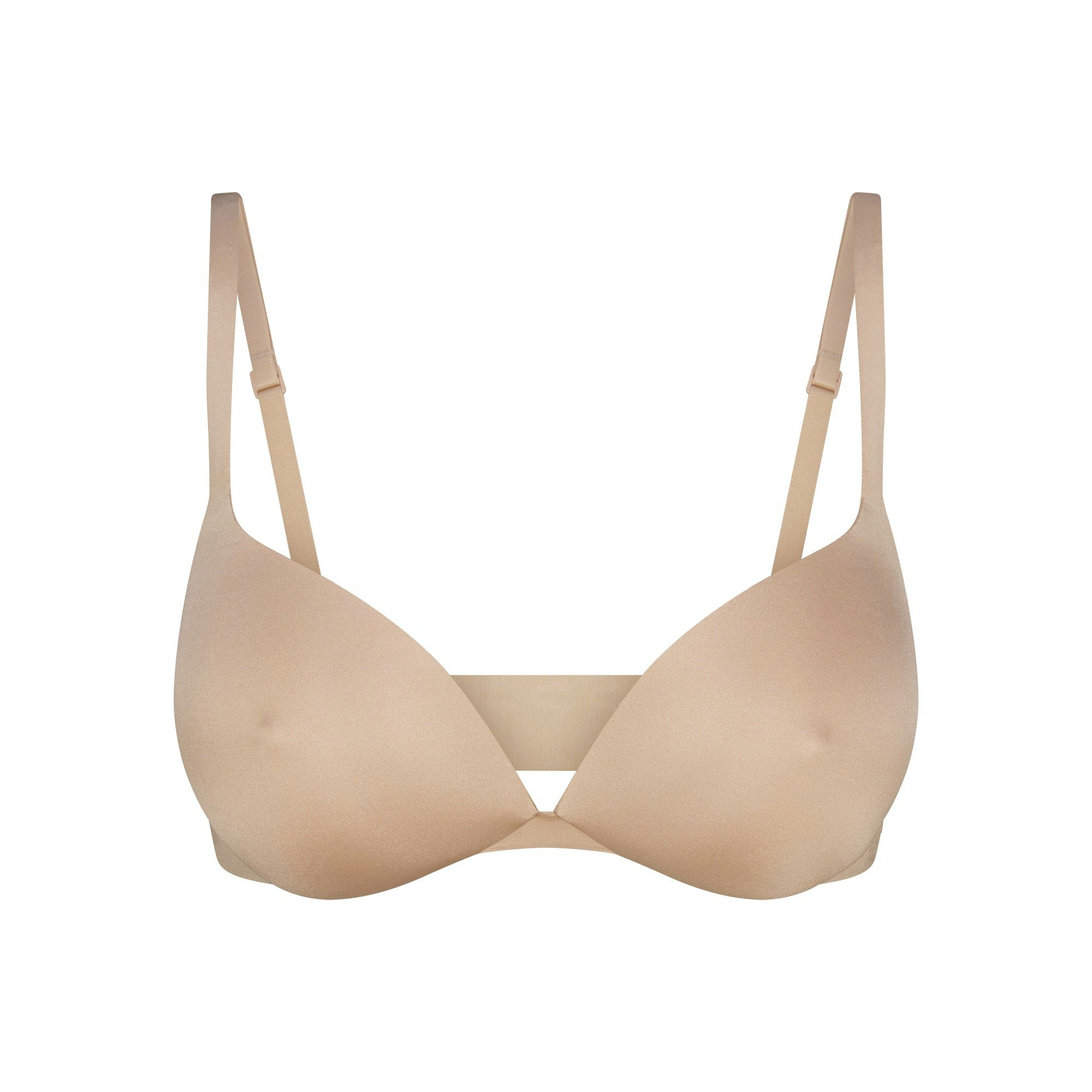 SKIMS ULTIMATE NIPPLE WIRELESS PUSH-UP BRA - CLAY - image 6