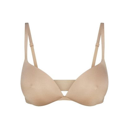 SKIMS ULTIMATE NIPPLE WIRELESS PUSH-UP BRA - CLAY - image 6