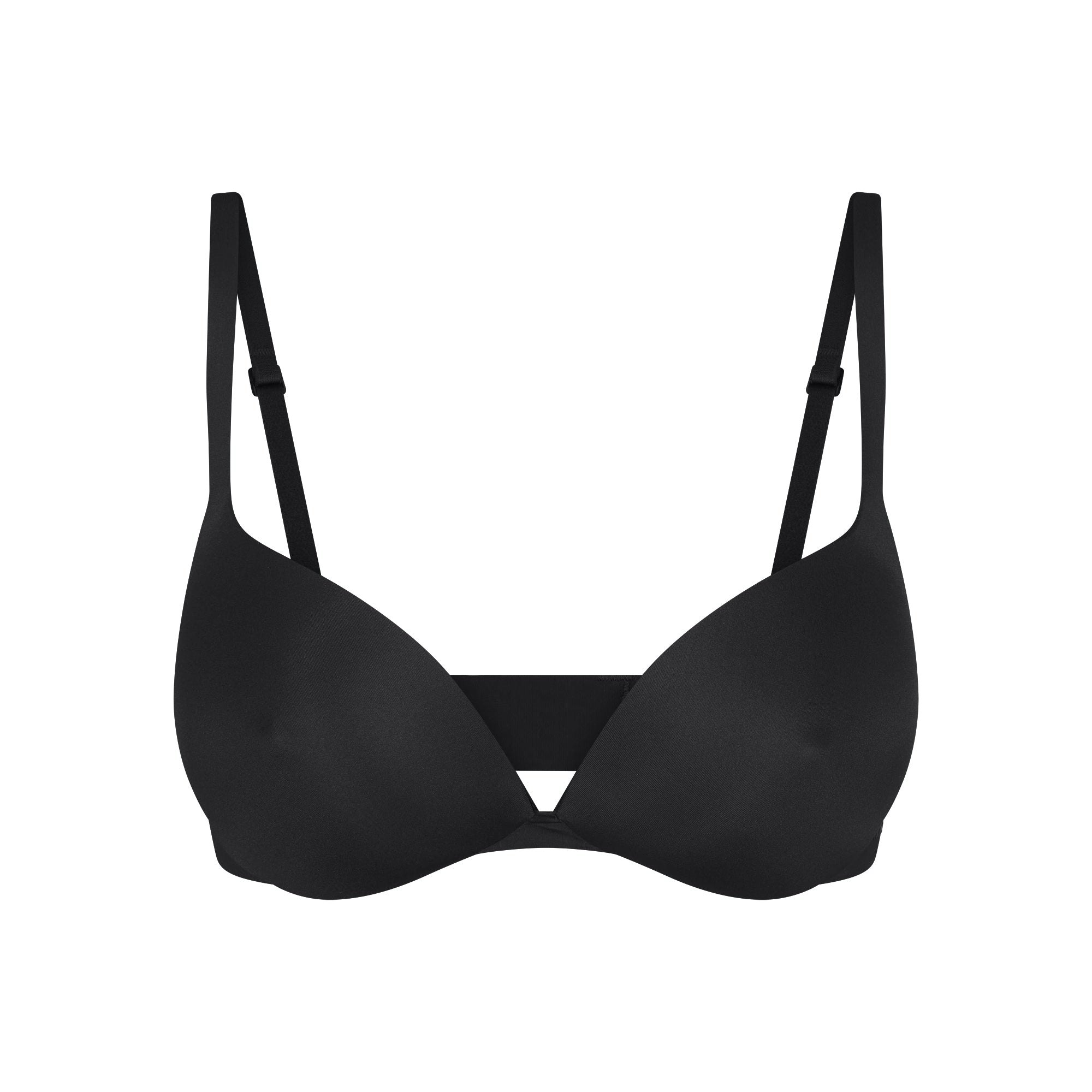 SKIMS ULTIMATE NIPPLE WIRELESS PUSH-UP BRA - ONYX - image 31