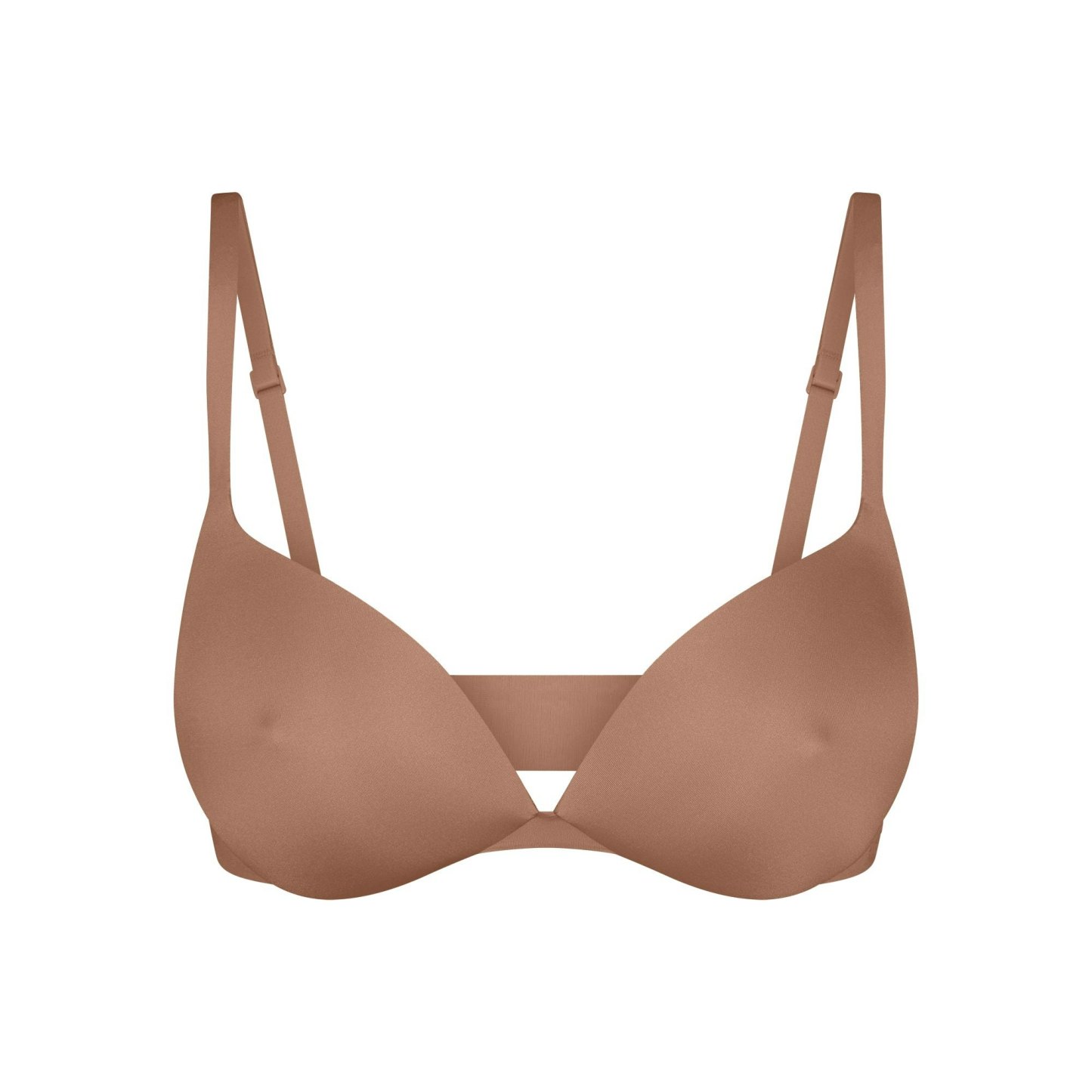 SKIMS ULTIMATE NIPPLE WIRELESS PUSH-UP BRA - SIENNA - image 16