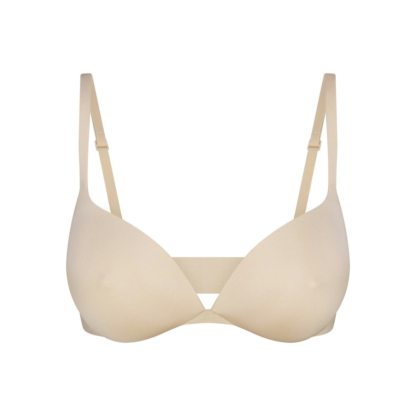 SKIMS ULTIMATE NIPPLE WIRELESS PUSH-UP BRA - SAND - image 11