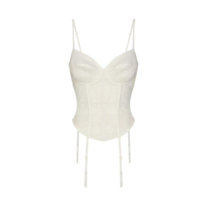 LACE SHAPEWEAR CORSET - IVORY
