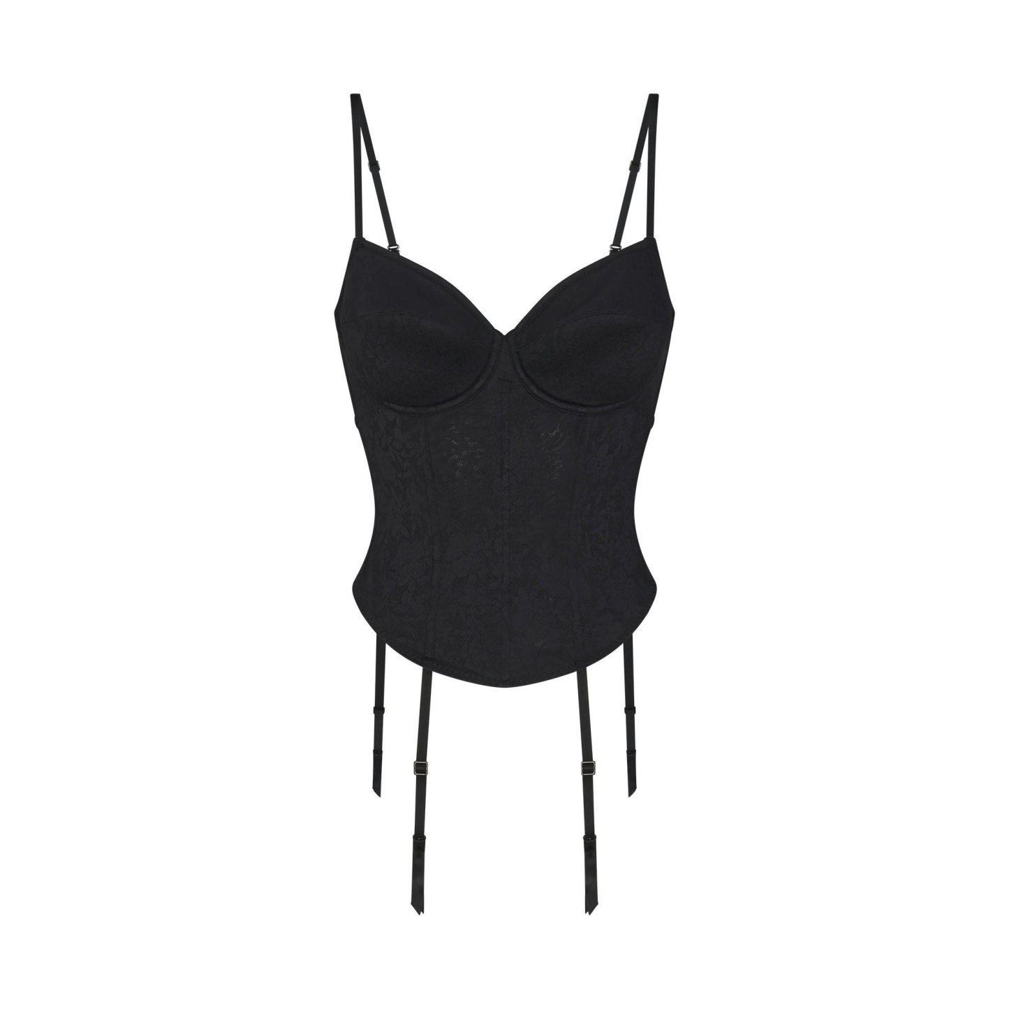 LACE SHAPEWEAR CORSET - ONYX