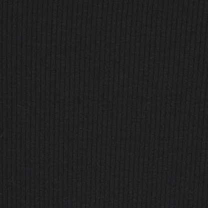 COTTON RIB BOXER - SOOT