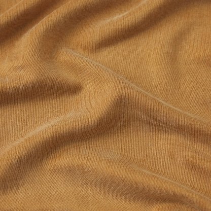 CUPRO JERSEY WRAP MINI DRESS - ALMOND - image 10
