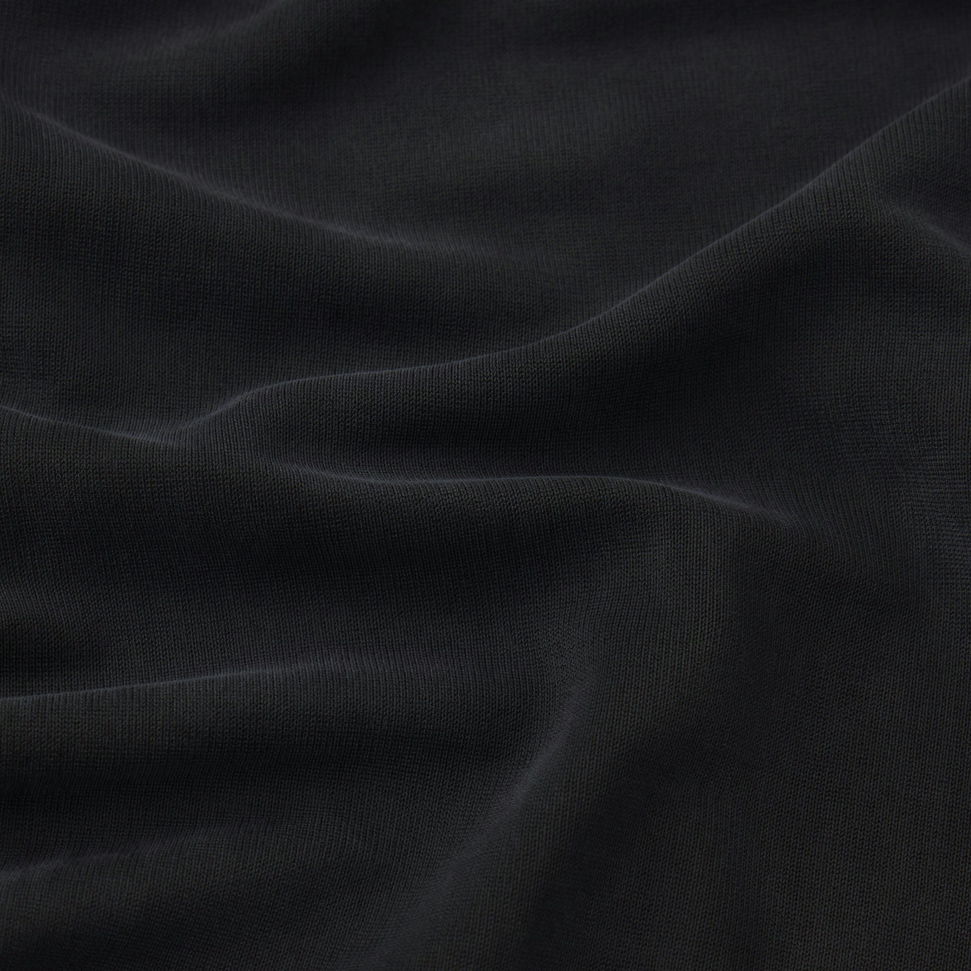 CUPRO JERSEY WRAP MINI DRESS - OBSIDIAN - image 16
