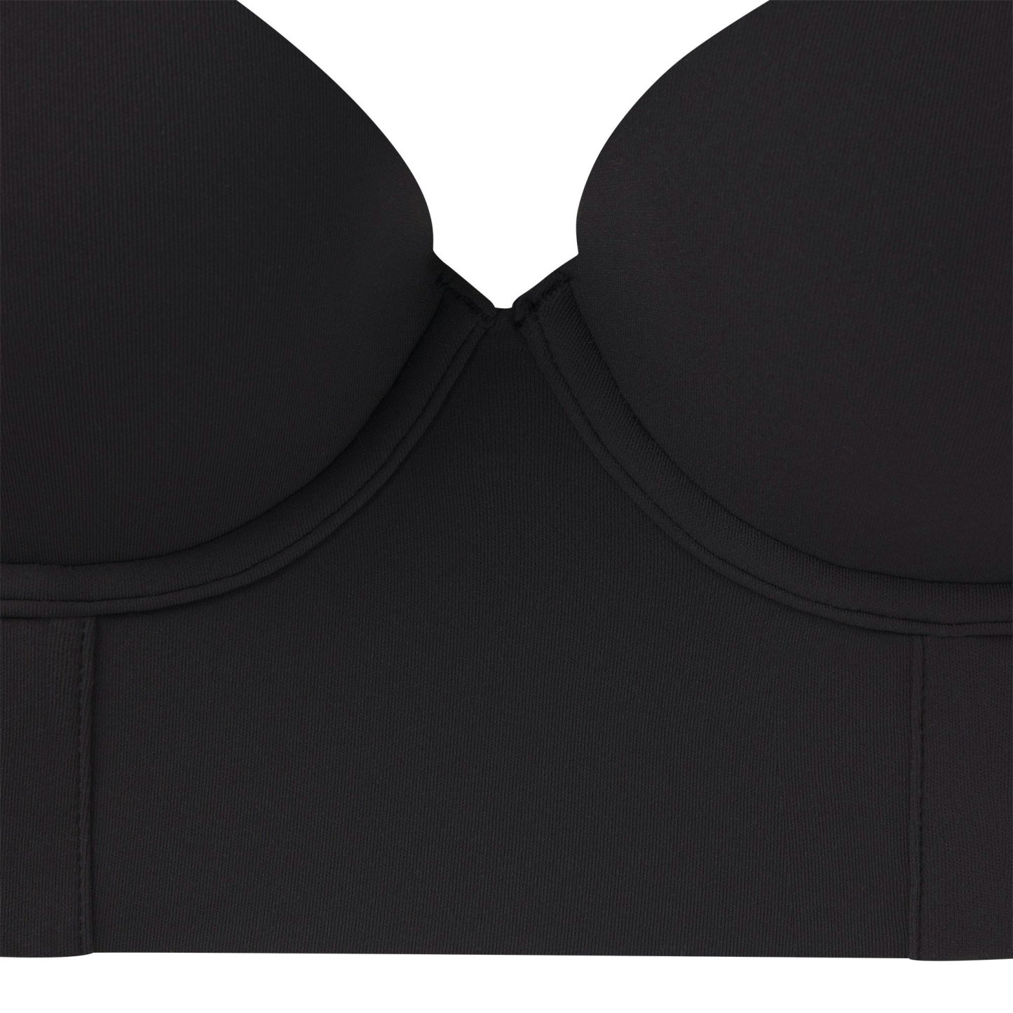 FITS EVERYBODY LOW BACK LONGLINE BRA - ONYX - image 39