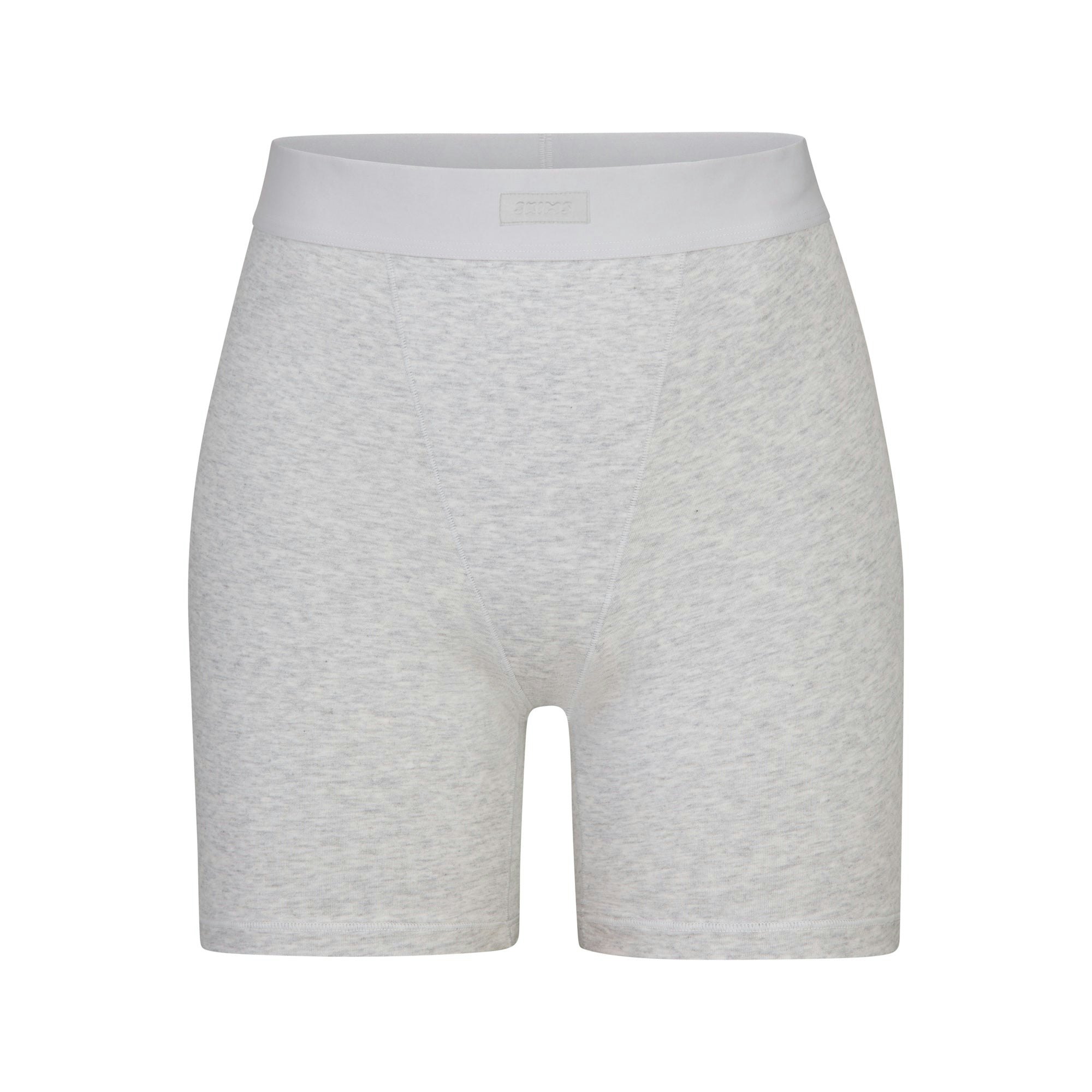 BOYFRIEND BOXER - LIGHT HEATHER GREY