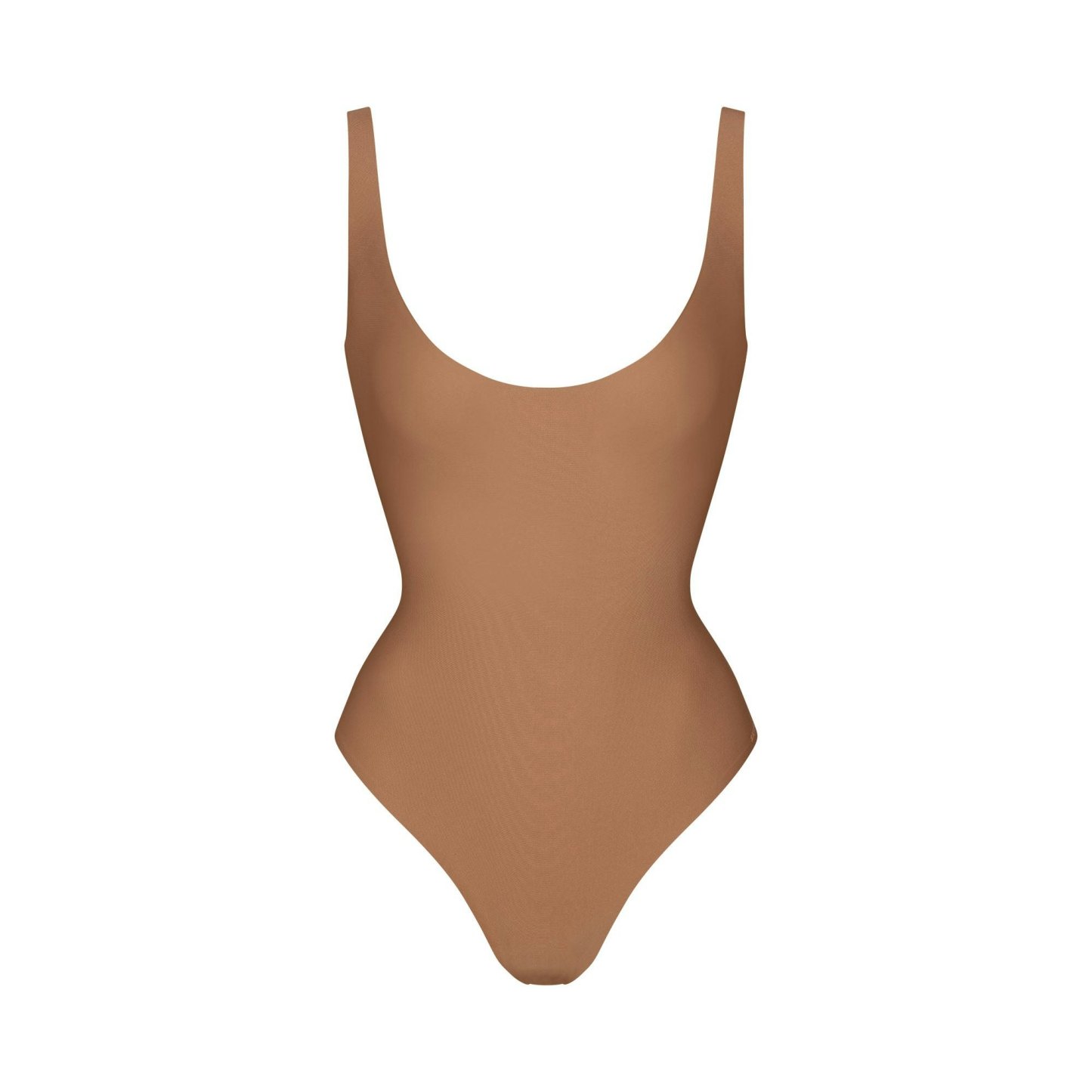 SKIMS BODY SCOOP LOW BACK THONG BODYSUIT - SIENNA