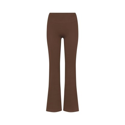 NikeSKIMS MATTE SLIM FLARE LEGGING - DARK SEPIA - image 19