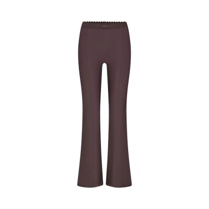 SKIMS BODY HIGH-WAISTED FLARE PANT - RAISIN - image 12