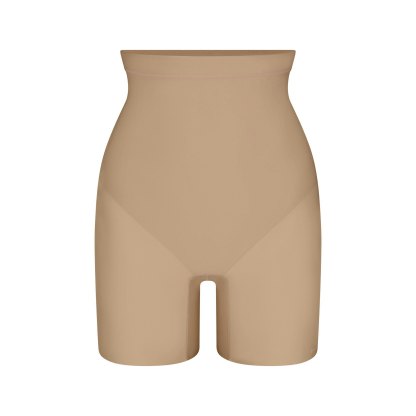 SKIMS BODY CORE SCULPT MID RISE SHORT - CLAY