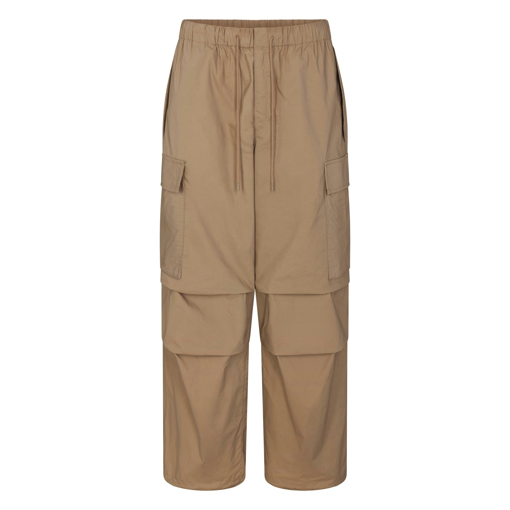 WOVEN COTTON OVERSIZED LOW RISE CARGO PANT - DESERT - image 5